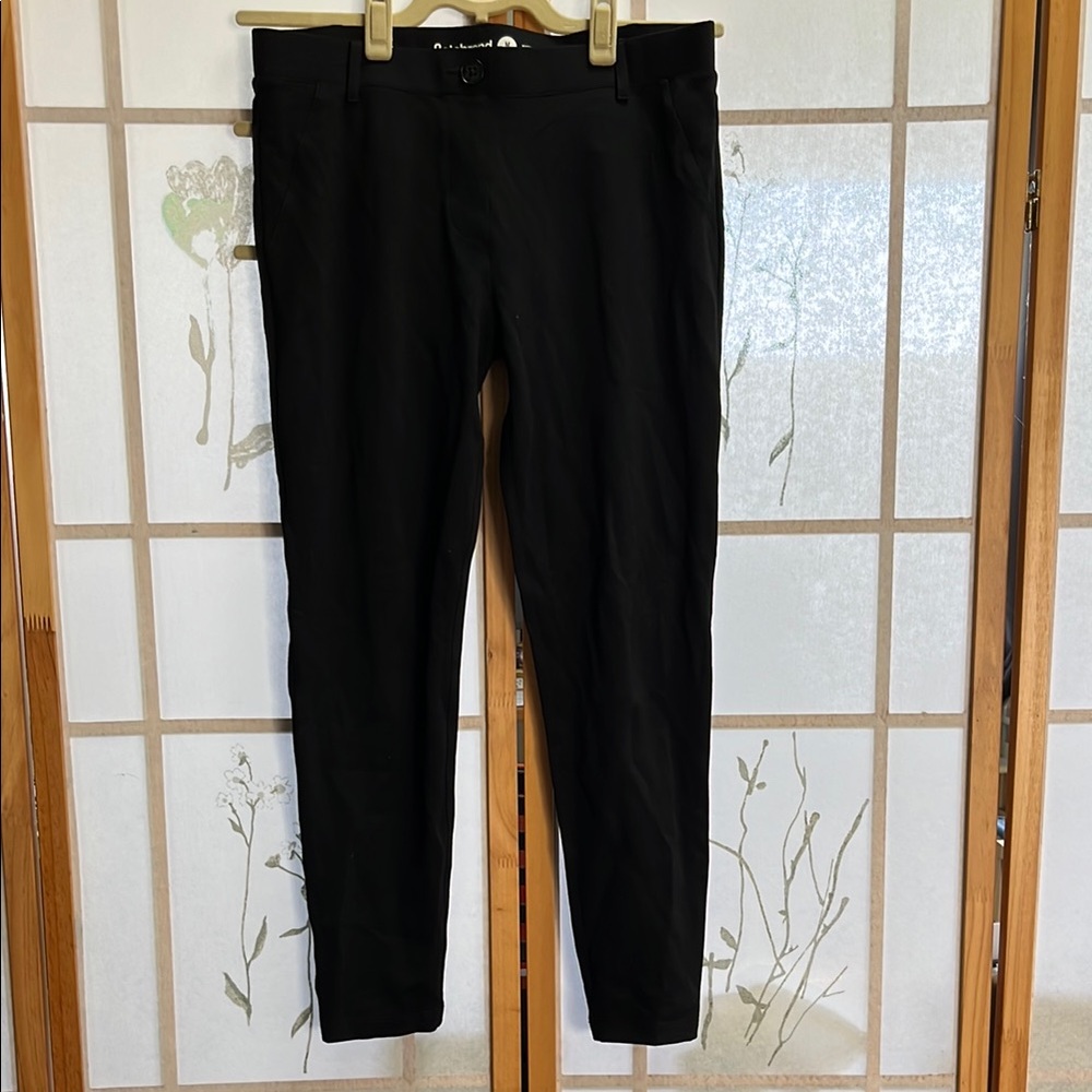 Betabrand Classic Black Trousers